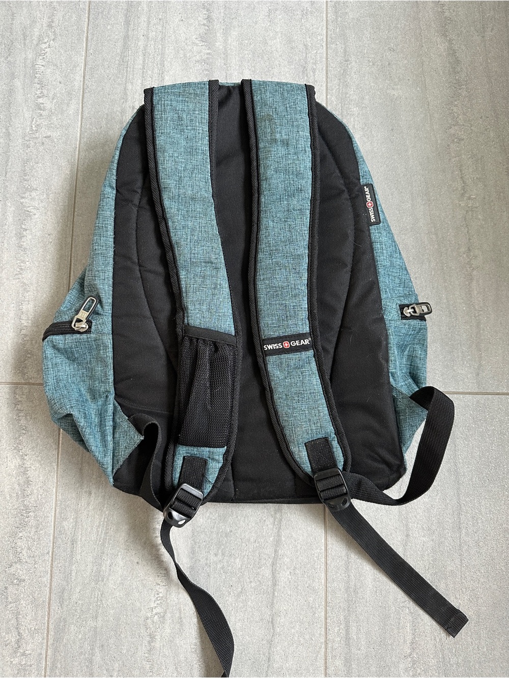 SwissGear Teal Multi-Compartment Backpack - Picture 3 of 4